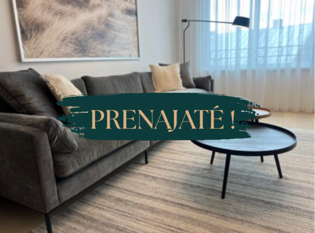 PRENÁJOM – Čisto nový 2-izbový byt – NITRA