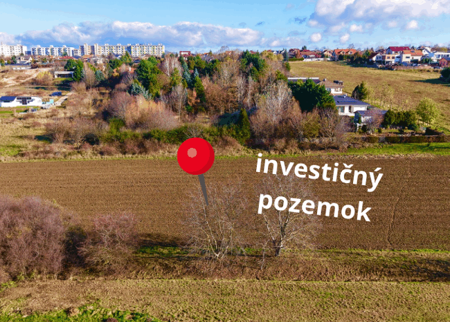 PREDAJ- INVESTIČNÝ POZEMOK – NITRA