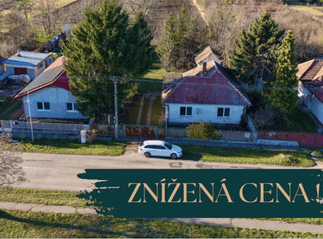 PREDAJ – Rodinný dom s priestranným pozemkom – DOLNÝ OHAJ