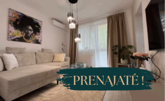 PRENÁJOM- 2-IZBOVÝ BYT S PARKOVACÍM MIESTNOM- BÁB, NITRA